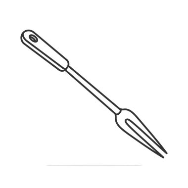 Mutfak aletleri vektör illüstrasyon tasarımı