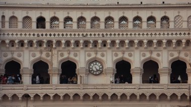 A picture of Iconic Charminar: A Timeless Symbol of Hyderabad's Rich History and Vibrant Culture, Standing Majestically in the Heart of the City clipart