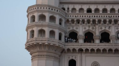 A picture of Iconic Charminar: A Timeless Symbol of Hyderabad's Rich History and Vibrant Culture, Standing Majestically in the Heart of the City clipart