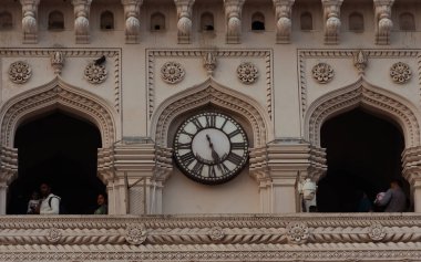 A picture of Iconic Charminar: A Timeless Symbol of Hyderabad's Rich History and Vibrant Culture, Standing Majestically in the Heart of the City clipart