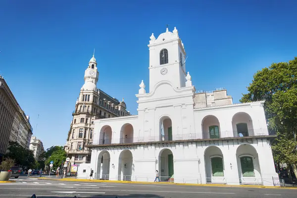 Amblemli eski hükümet binası, Cabildo, en Buenos Aires, Arjantin