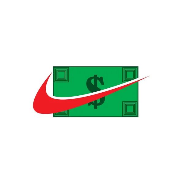 Ілюстрація Шаблону Грошового Логотипу — стокове фото