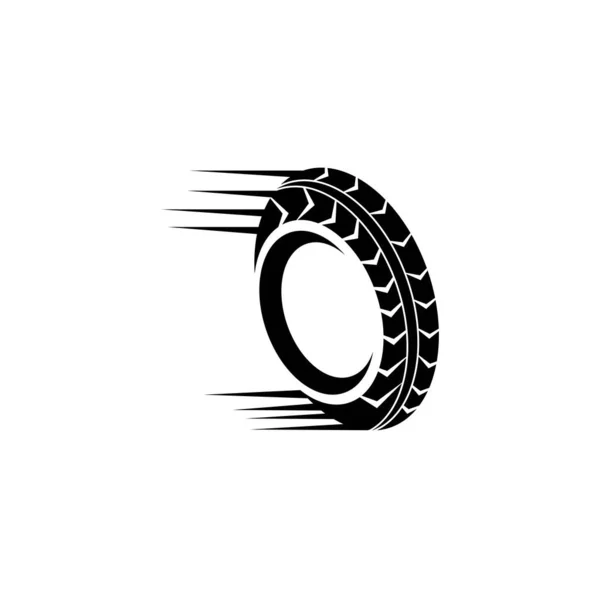 Tire Vector Icon Illustration Design Template — Stock Photo, Image
