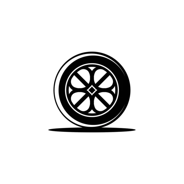 타이어 아이콘 템플릿 — 스톡 사진