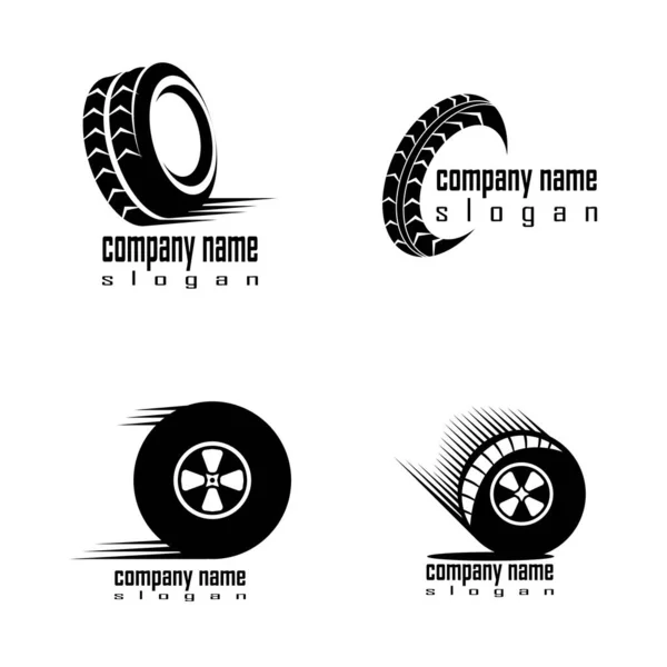Tire Vector Icon Illustration Design Template — Stock Photo, Image