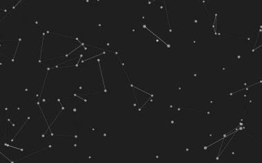 3d soyut arkaplan. Çokgen şekilli molekül teknolojisi, noktaları ve çizgileri birleştiriyor. Bağlantı yapısı. Büyük veri görselleştirmesi. 3d arkaplan. 