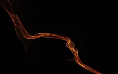 Beyaz zemin üzerinde tek renkli dalga çizgileri olan soyut bir arkaplan. Modern teknoloji arka planı.