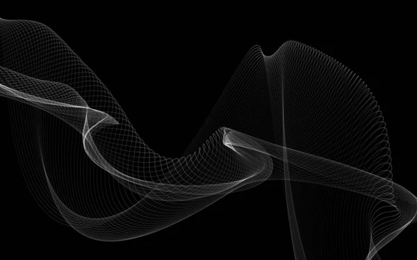 暗黑的抽象背景 光芒四射的抽象波 抽象背景 免版税图库照片