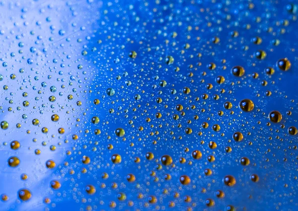 カラフルな抽象的な液滴背景 — ストック写真