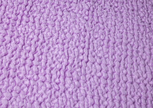 Lilac Cotton Towel Textured Background — Stock Photo, Image
