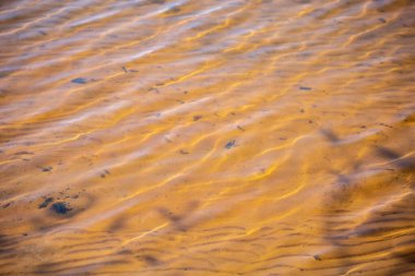 Görünür kum ile su dokusu arka planı