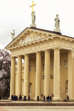 Şehrin tarihi kısmı, yaşlı Vilnius.