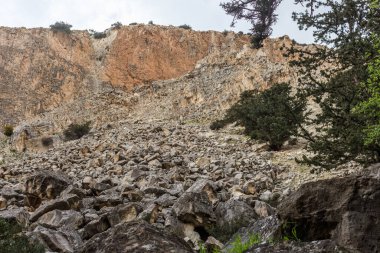 Avakas Vadisi 'nin doğal manzarası.
