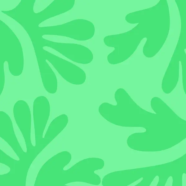 seamless pattern of decorative leaves