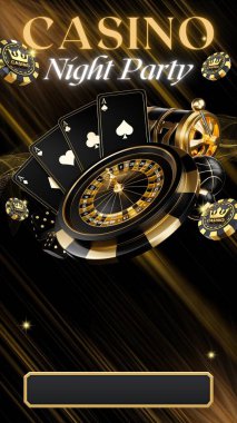 Kumarhane fişleri ile poker masası