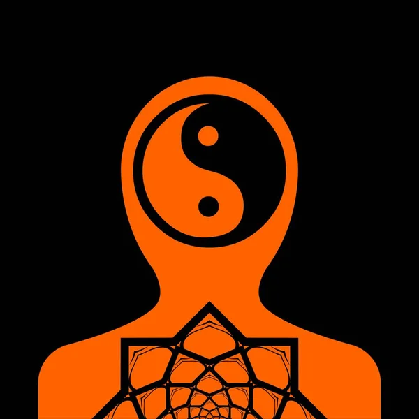 yin yang symbol of a yin yang