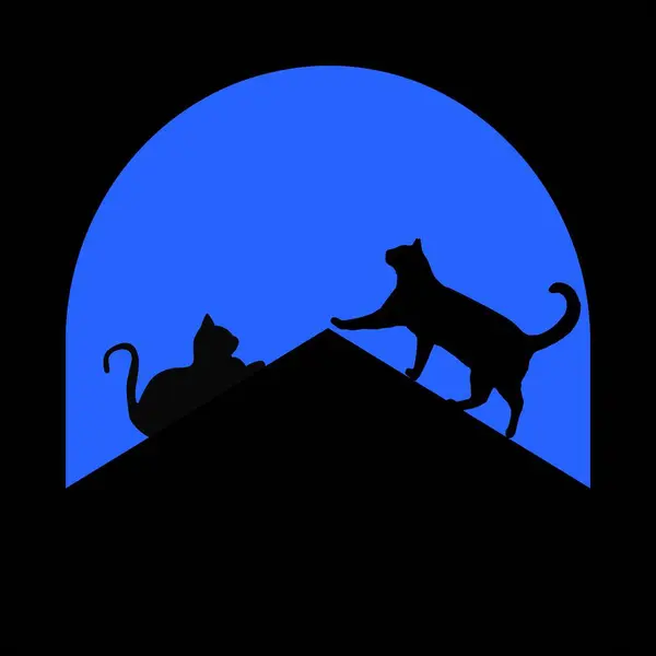 cat and dog logo design illustration, creative cat logo design template design concept, pet icons