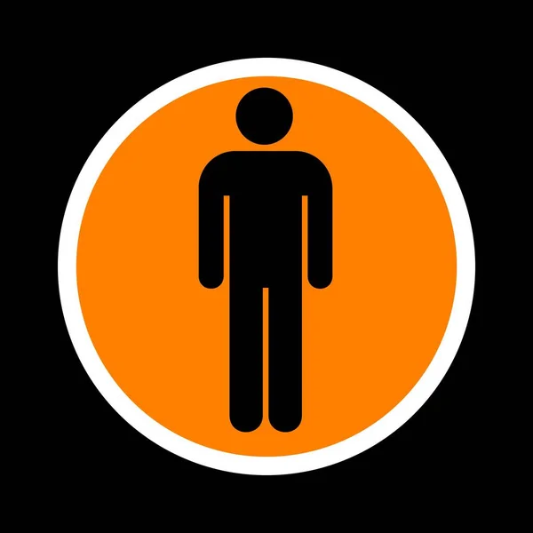 man icon for your design