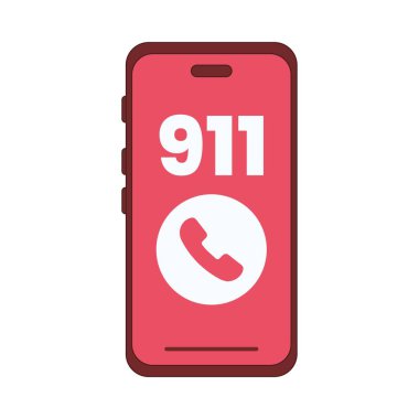 Telefon çağrı ikonu. Beyaz arkaplanda izole edilmiş web tasarımı için izometrik telefon arama vektör simgesi