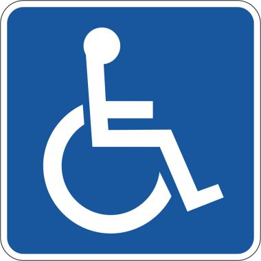 Beyaz arkaplanda pasifleştirilmiş sembol