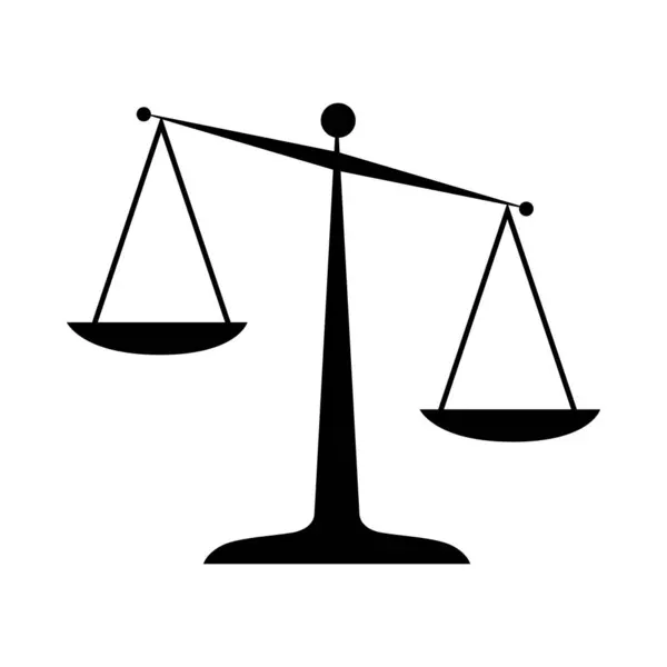 Bir tarafında iki denge çubuğu, diğer tarafında bir top olan bir tartı.
