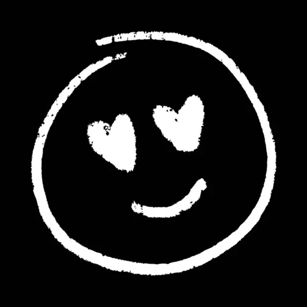Gülücükler çizgili pulları kaplamak için sırıtışlı desenli simge. Kirli dokusu olan düz bir sembol. noktalı vektör noktalı mürekkep mührü grunge ile damgalanmış.