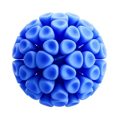Virüs hücresinin 3 boyutlu görüntülenmesi