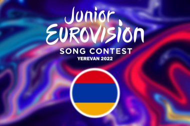 Genç Eurovision 2022, Ermeni Gençler Eurovision 'u Erivan' da, Ermeni arkaplan Eurovision katılımcısı Ermenistan bayrağı altında.