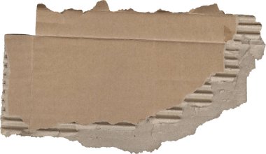 Yırtık karton dokular, karton kağıtlar.