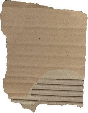 Yırtık karton dokular, karton kağıtlar.