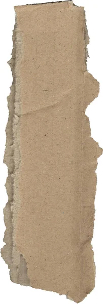Rozdarte Tekturowe Tekstury Kawałek Kartonu — Zdjęcie stockowe