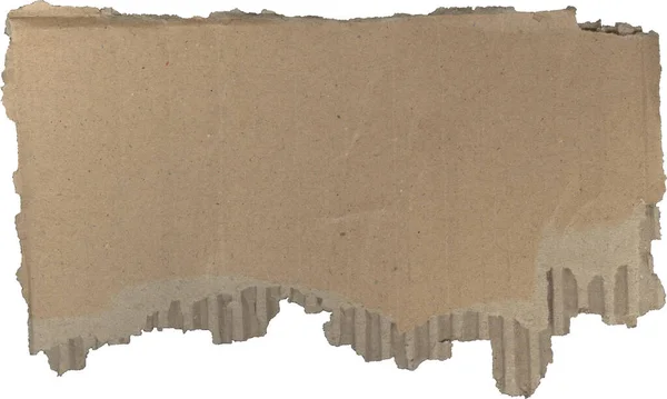 Szakadt Karton Textúrák Egy Darab Karton Papír — Stock Fotó