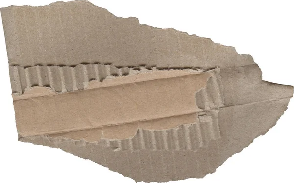 Torn Cardboard Textures Piece Cardboard Papers — Stock Photo, Image