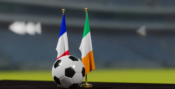 Uefa Euro 2024 Soccer France Irlandia European Championship Qualification Francja — Zdjęcie stockowe
