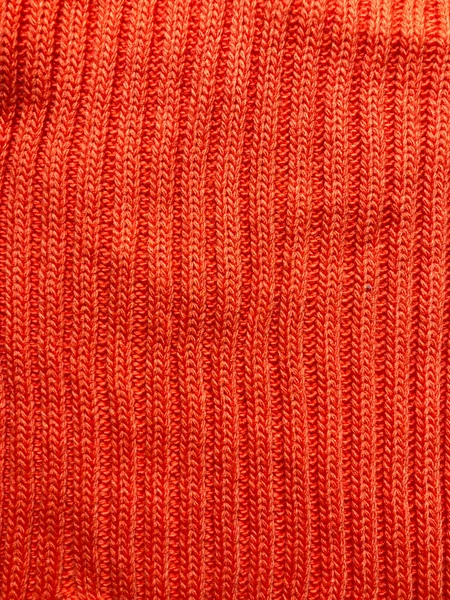 Doek Textuur Naadloze Oranje Doek Achtergrond — Stockfoto
