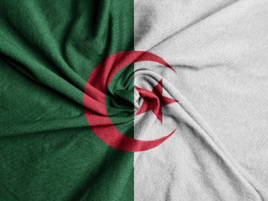 Cezayir Kumaş Bayrağı, Cezayir Ulusal Bayrağı