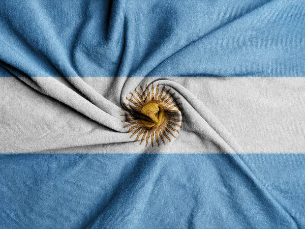 Fabric Flag of the Argentina, National Flag of the Argentina