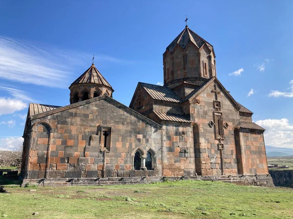 Hovhannavank Localizado Aldeia Ohanavan Província Aragatsotn Arménia — Fotografia de Stock