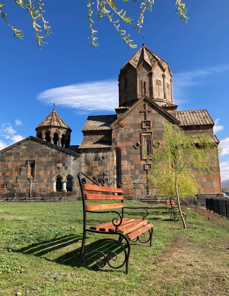 Hovhannavank Terletak Desa Ohanavan Provinsi Aragatsotn Armenia — Stok Foto