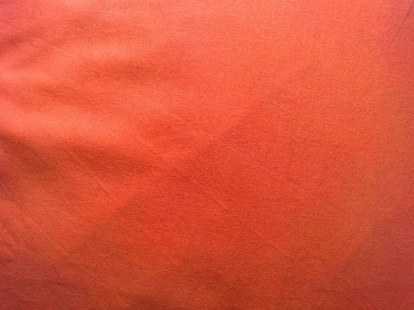 Warna Oranye Kain Tekstur Kain Tekstur Mulus — Stok Foto