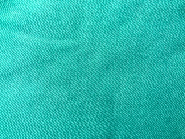 Textuur Stof Turquoise Kleur Textuur Stof Naadloos — Stockfoto