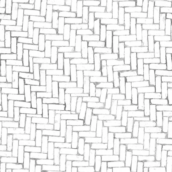 Ambient Occlusion Textur Alter Ziegelboden Mapping Ziegelboden — Stockfoto