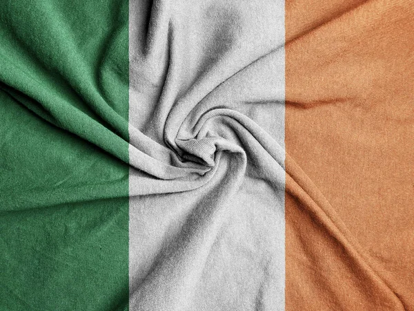 Flaga Irlandii Flaga Narodowa Irlandii — Zdjęcie stockowe