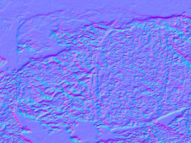 Normal harita taşı duvar, normal harita taş duvar