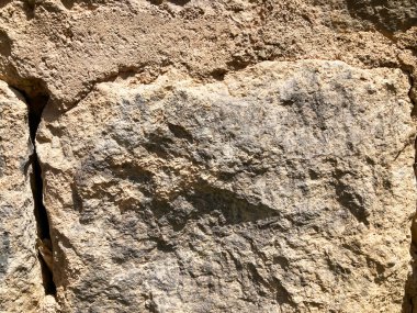 Dökme taş duvar, pürüzsüz duvar.