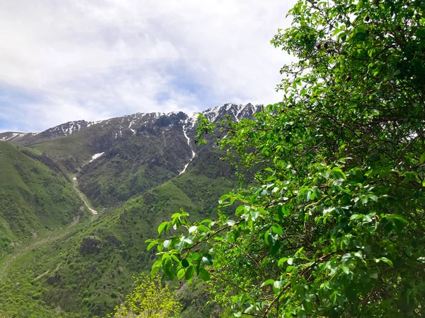 stock image Beautiful nature landscape and mountain. blue sky. Armenia, Vayots Dzor province