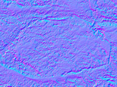 Normal harita bazalt dokusu. doku normal eşleştirmesi