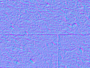 Normal harita bazalt dokusu. doku normal eşleştirmesi