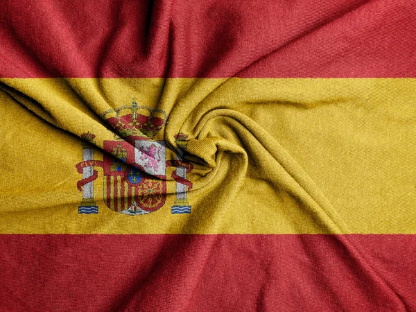 Spanya Nın Bayrağı Spanya Nın Ulusal Bayrağı — Stok fotoğraf