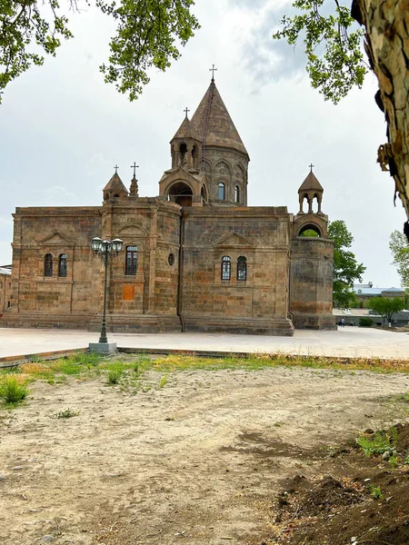 Cathédrale Etchmiadzin Est Église Mère Eglise Apostolique Arménienne — Photo